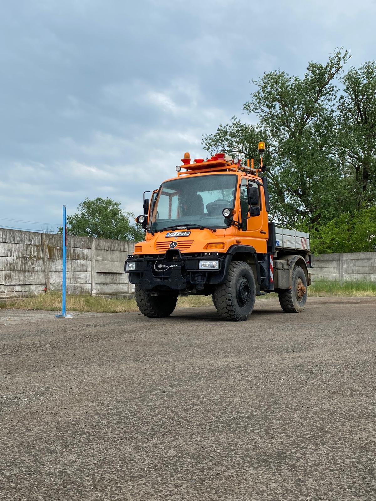 Unimog la Atelierul de Tahografe Deva